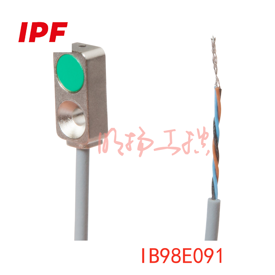 IPF IB98E091 感应式传感器 16x4.7x8mm嵌入式 2mm检测
