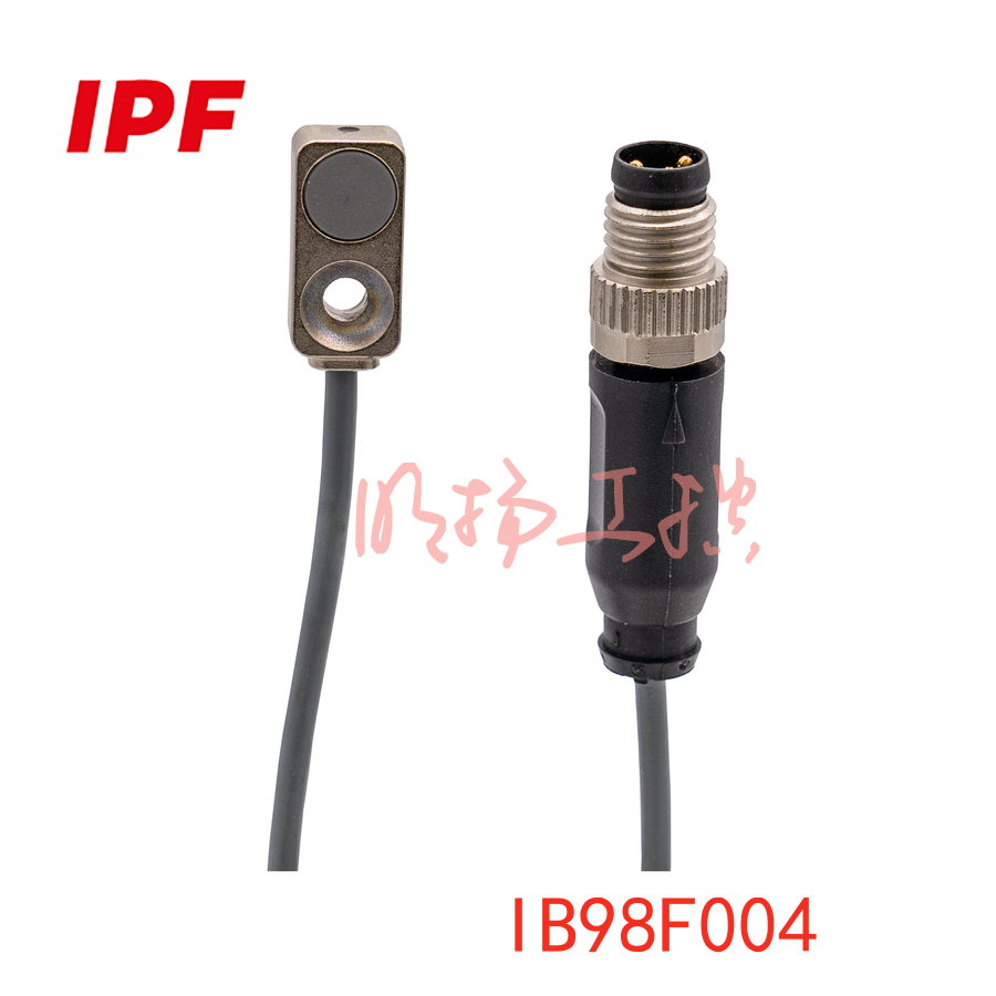 IPF IB98F004感应式传感器 | 模拟齐平式 | 0-2mm检测 锌压铸