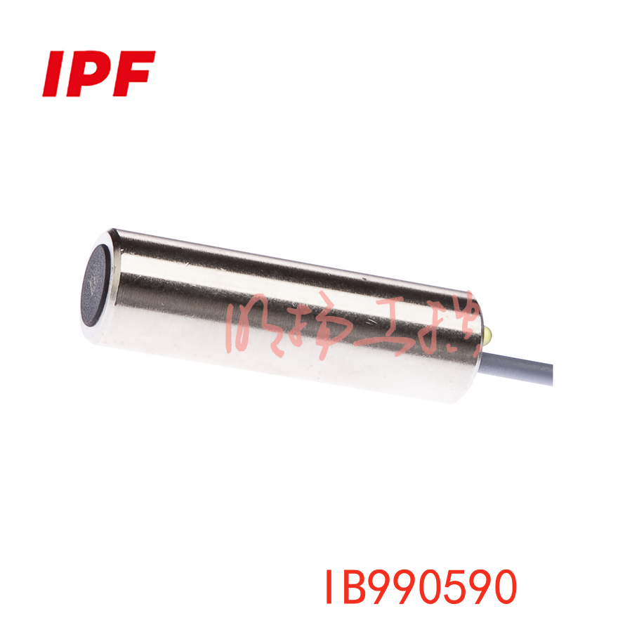IPF IB990590感应式传感器 | Ø15mm齐平 | 检测3mm 镀镍黄铜