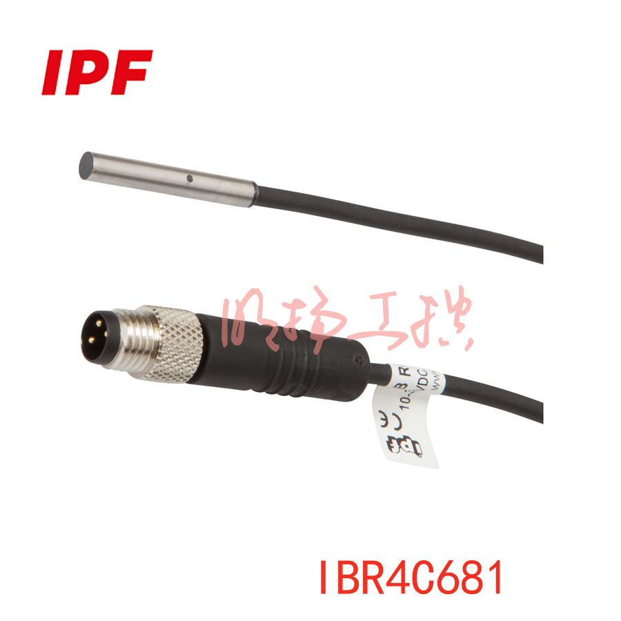 IPF IBR4C681 感应式传感器 Φ4mm嵌入式 1.5mm检测