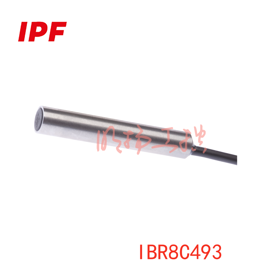 IPF IBR8C493感应式传感器 | Ø7.9mm嵌入式 | 20bar耐压IP67