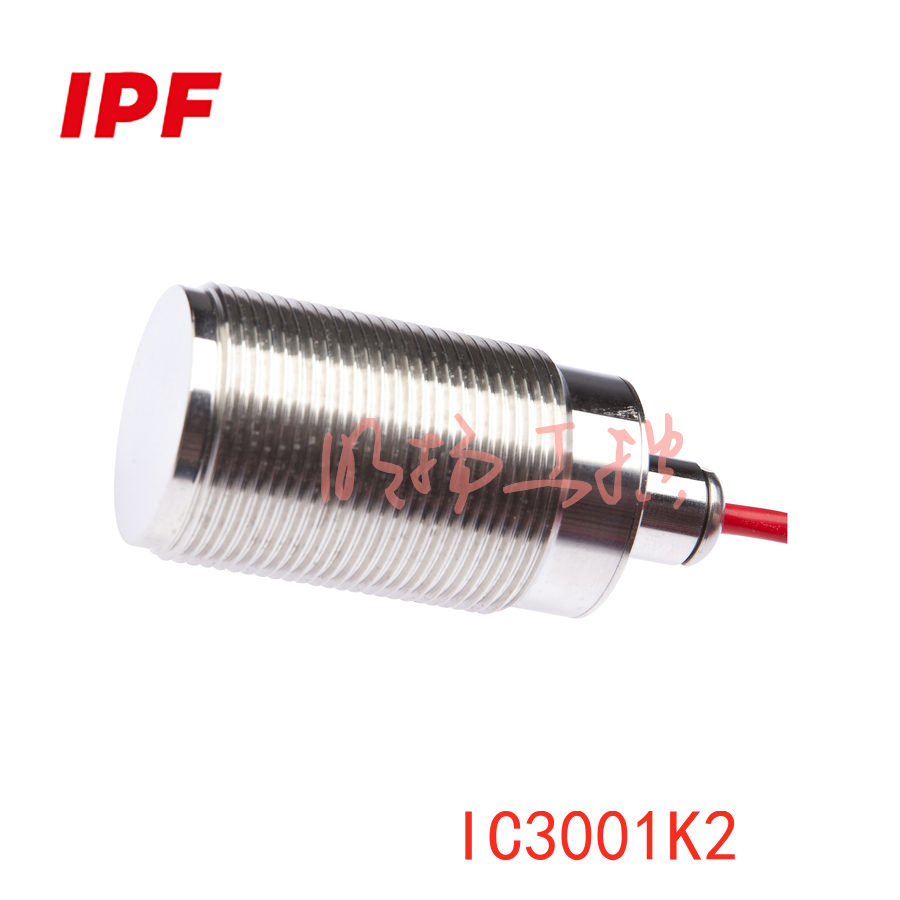 IPF IC3001K2感应式传感器 | M30全钢嵌 | FEP线10m