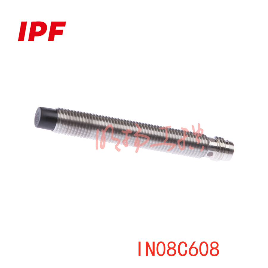 IPF IN08C608 感应式传感器 M8x1非嵌入式 4mm检测