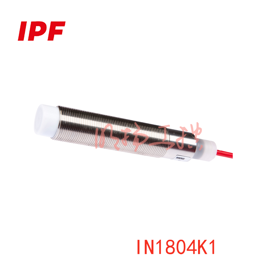 IPF IN1804K1感应式传感器 | M18非嵌 | FEP线5m