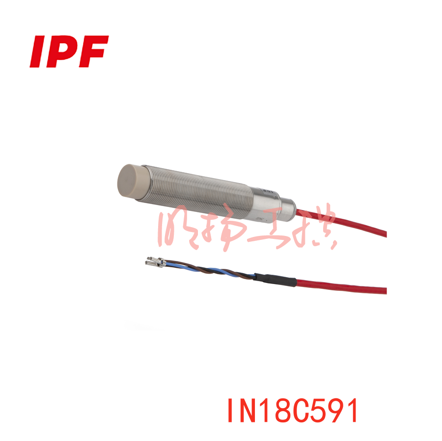 IPF IN18C591感应式传感器 | M18非齐平 | FEP线6m