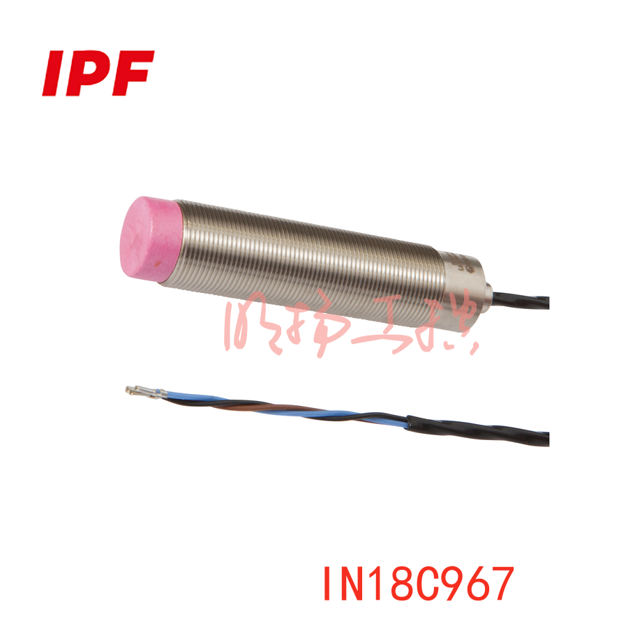IPF IN18C967感应式传感器 | M18非齐平 | PTFE线