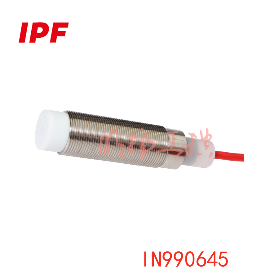 IPF IN990645感应式传感器 | M18非嵌 | PTFE线5m V4A