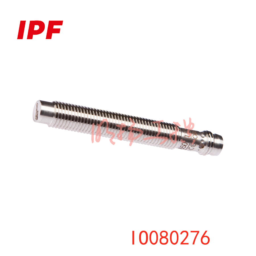 IPF IO080276感应式传感器 | M8全钢非嵌 | 100bar耐压