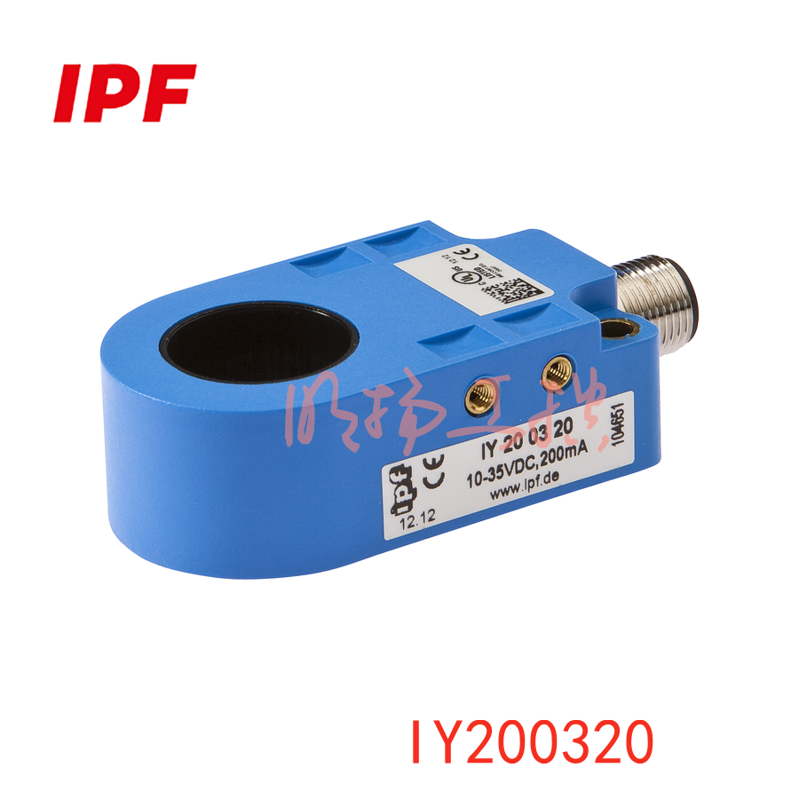 IPF IY200320 感应式传感器 环形20.1mm PNP NC/NO