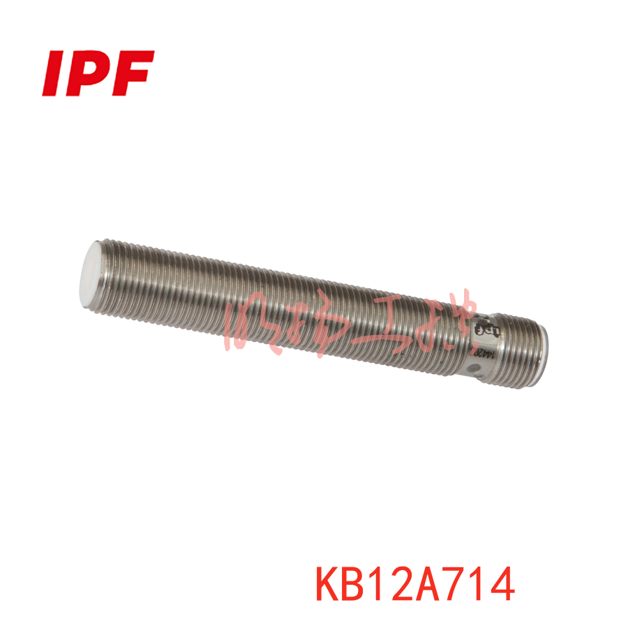 IPF KB12A714 电容式传感器, M12x1 76long, 嵌入式, Sn: 6, 10-35V DC, PNP NO, 连接器M12,