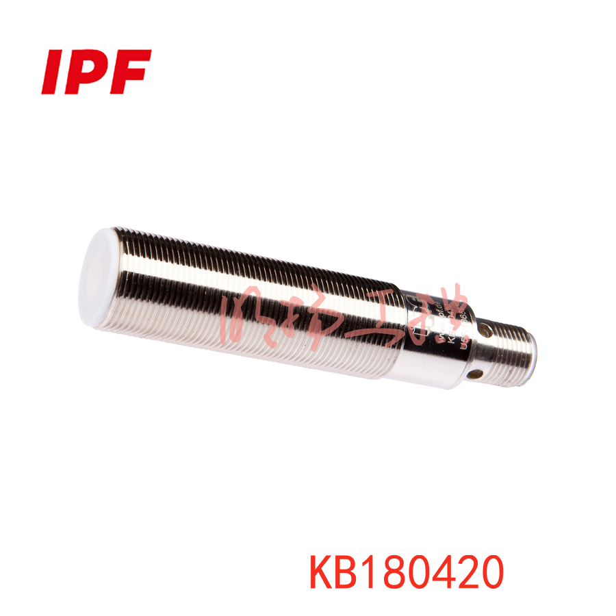 IPF KB180420 电容式传感器, M18x1 84long, 嵌入式, Sn:0.5-10，10-35V DC，2个PNP抗干扰器，连接器M12 4针，