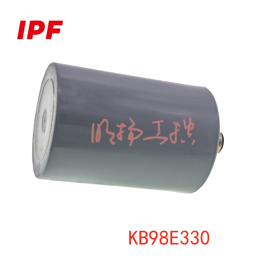 IPF KB98E330 电容式传感器，Ø50mm 82long，齐平，Sn：1-50，10-35V DC，1x PNP 反有效，M12 插头 4 针，