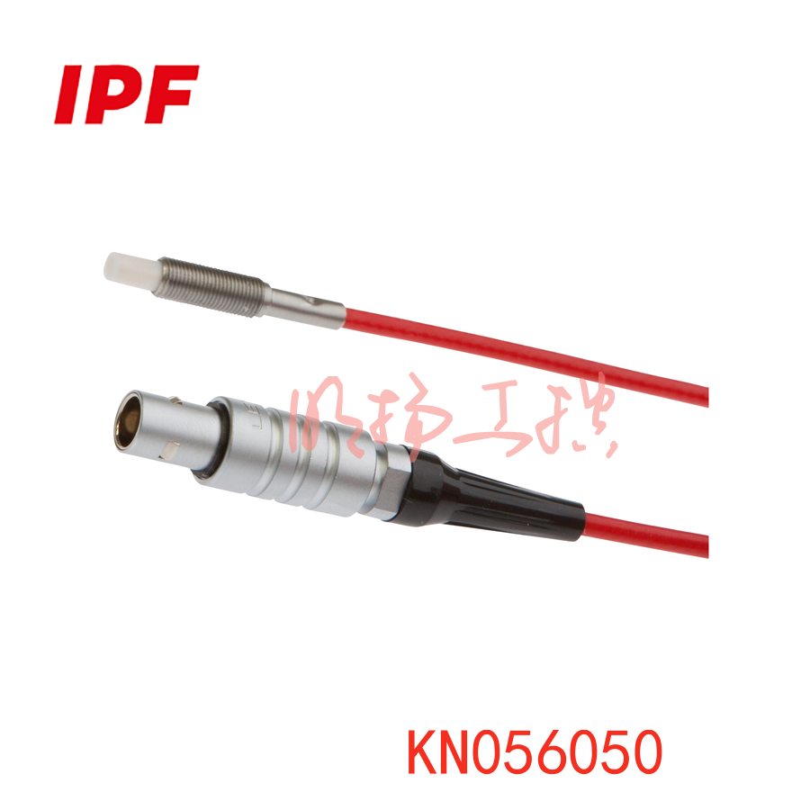 IPF KN056050 电容式传感器，M5x0.5 20 长，非齐平，Sn: 5，250°C，与放大器连接，电缆 2m FEP，