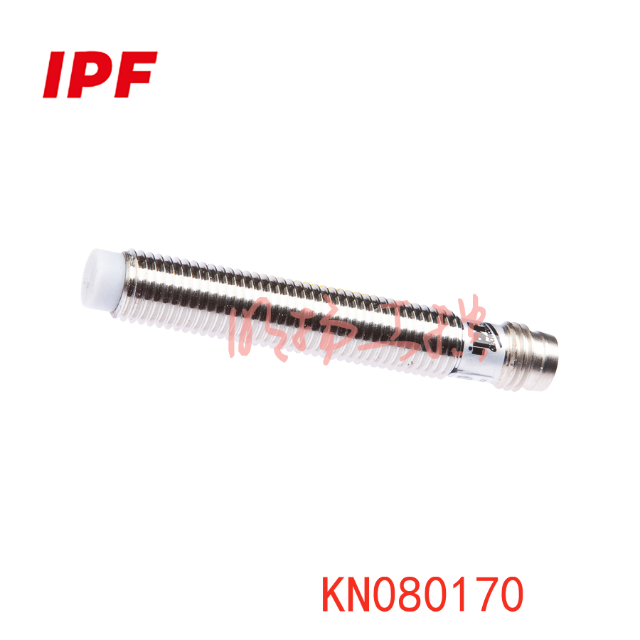 IPF KN080170 电容式传感器，M8x1 54long，非嵌入式，Sn：0.1-3，11-30V DC，PNP NO，M8 插头连接器 3 针，