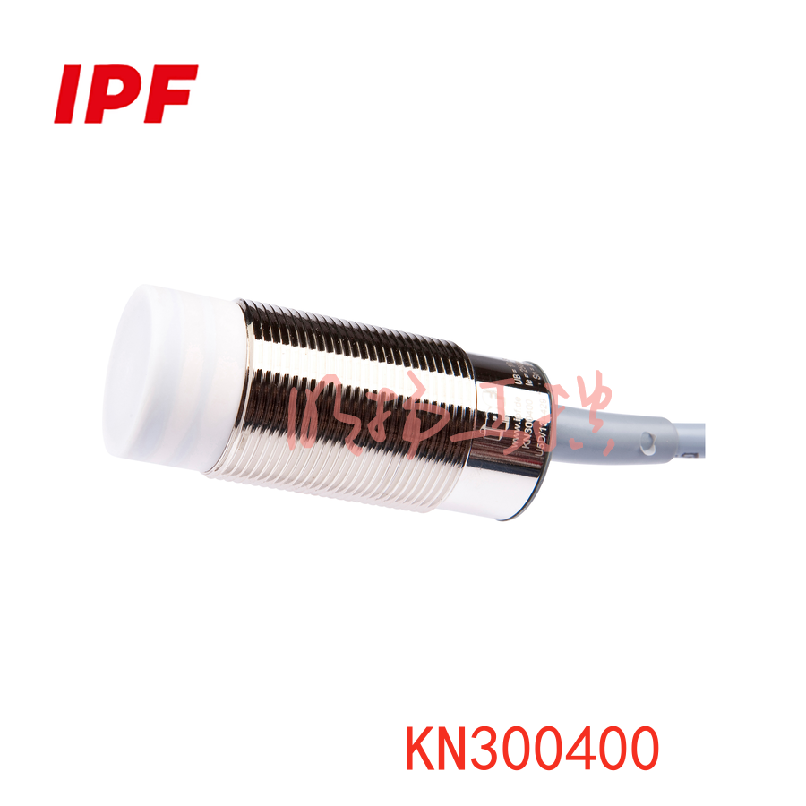 IPF KN300400 电容式传感器，M30x1.5 70long，非嵌入式，Sn：1-30，10-35V DC，2x PNP 反价，电缆 2m PVC，