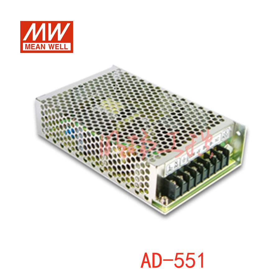 明纬电源 55W单组输出带电池充电功能(UPS)开关电源；AD-55A；