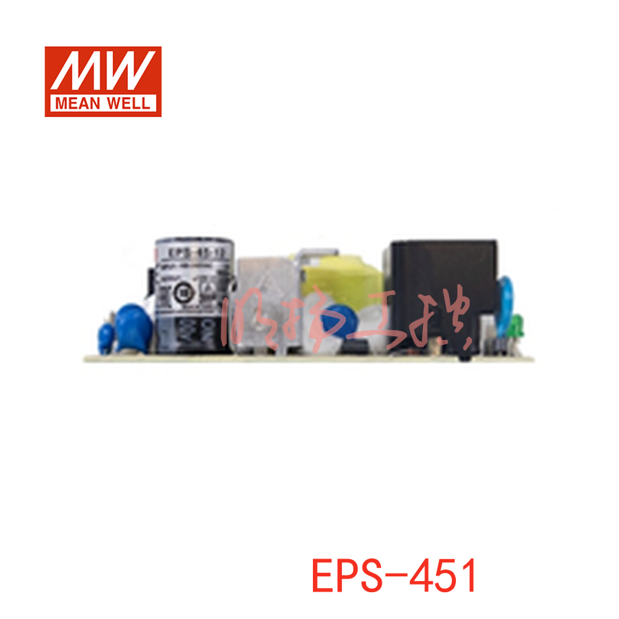明纬电源 45W单组输出开关电源；EPS-45-24；功率：45W输出电压：24V输入电压：85-264VAC/120-370VDC