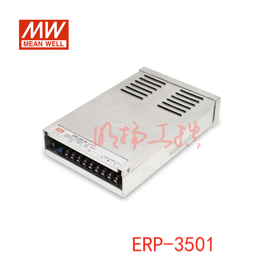 明纬电源 防雨电源；ERP-350-24；功率：350W输出电压：24V输入电压：180-264VAC/254-370VDC