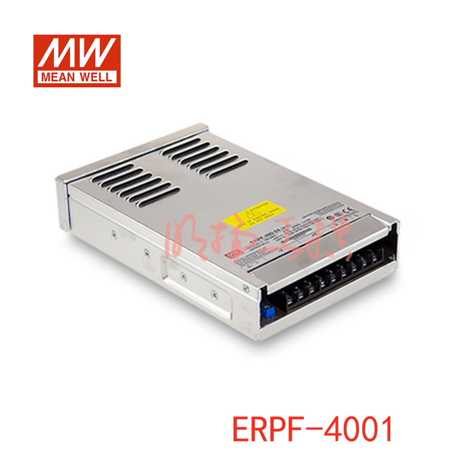 明纬电源 电源；ERPF-400-12；功率：400W输出电压：12V输入电压：90-264VAC/127-370VDC