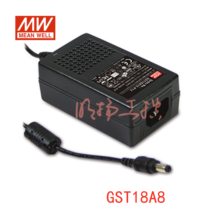 明纬电源 开关电源；GST18A24-P1J；功率：18W输出电压：24V输入电压：85-264VAC