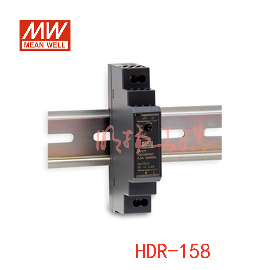 明纬电源 轨道式开关电源电源；HDR-15-15；功率：15W输出电压：15V输入电压：85-264VAC/120-370VDC