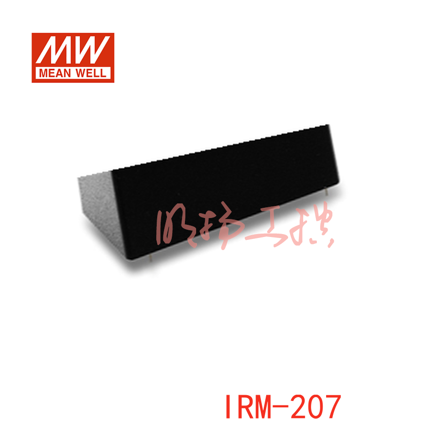 明纬电源 20W单组输出密封型电源；IRM-20-12；功率：20W输出电压：12V输入电压：85-305VAD/120-430VDC