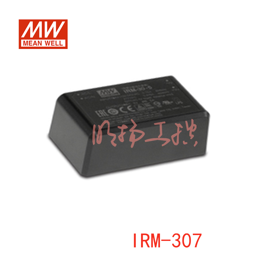 明纬电源 30W胶囊型单组输出电源；IRM-30-24ST；功率：30W输出电压：24V输入电压：85-264VAC