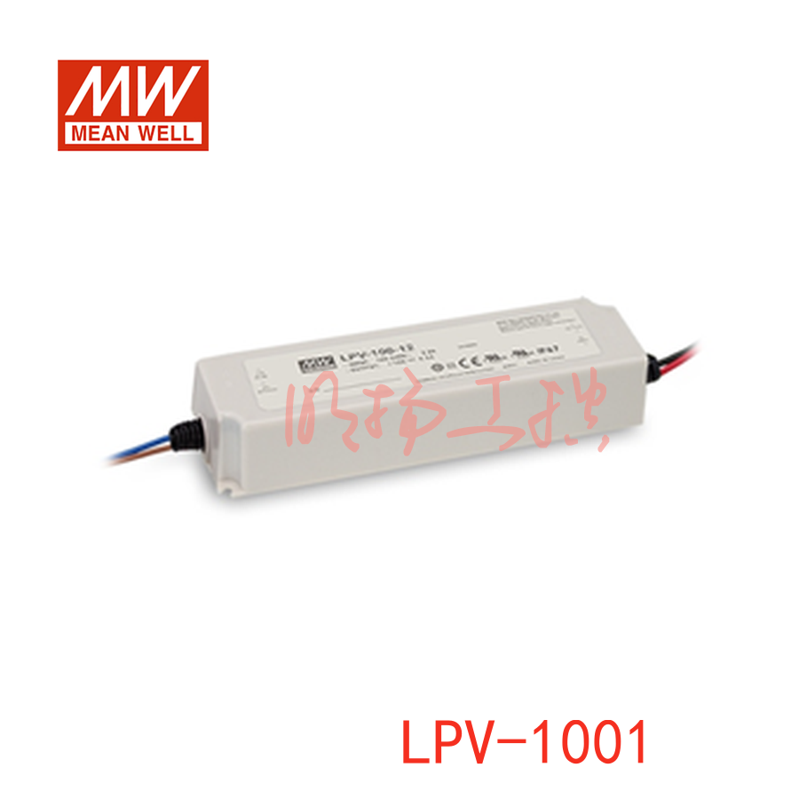 明纬电源 开关电源；LPV-100-24；功率：100W输出电压：24V输入电压：90-264VAC/127-370VDC