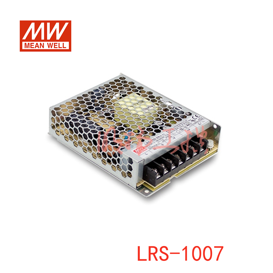 明纬电源 100W机壳型单组输出开关电源；LRS-100-24；功率：100W输出电压：24V输入电压：85-264VAC/120-370VDC