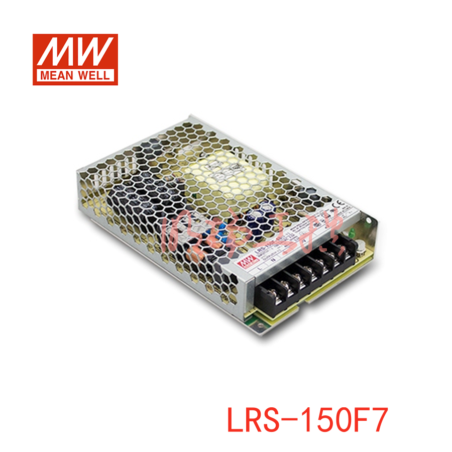 明纬电源 150W机壳型单组输出开关电源；LRS-150F-24；功率：150W输出电压：24V输入电压：85-264VAC/120-370VDC