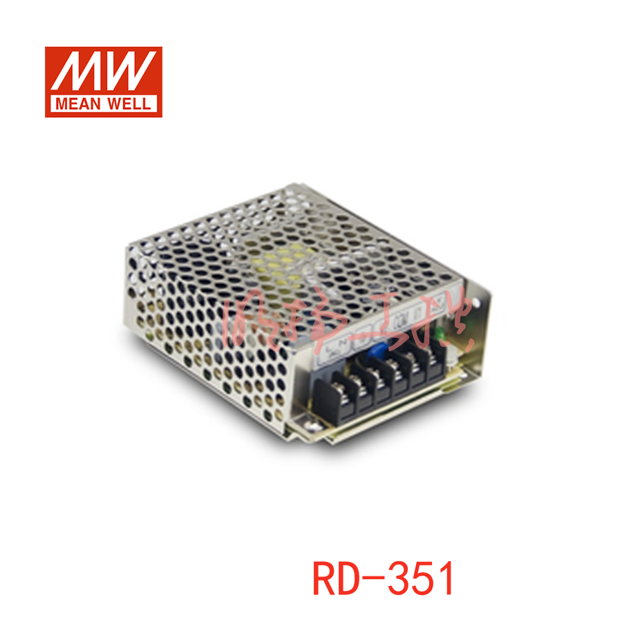 明纬电源 35W双组输出开关电源；RD-35B；功率：35W输出电压：5V/24V输入电压：88-264VAC/124-370VDC