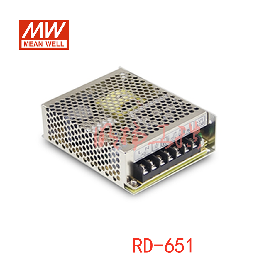 明纬电源 65W双组输出开关电源；RD-65B；功率：68W输出电压：5V输入电压：88-264VAC/124-370VDC