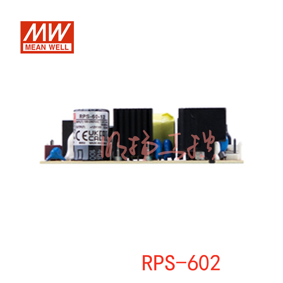 明纬电源 60W单组绿色医疗型电源；RPS-60-24；功率：60W输出电压：24V输入电压：90-264VAC/127-370VDC