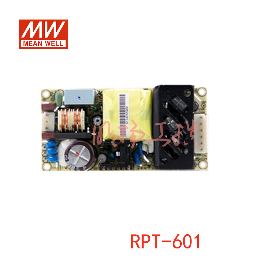 明纬电源 60W可信赖三组输出医疗型电源；RPT-60C；
