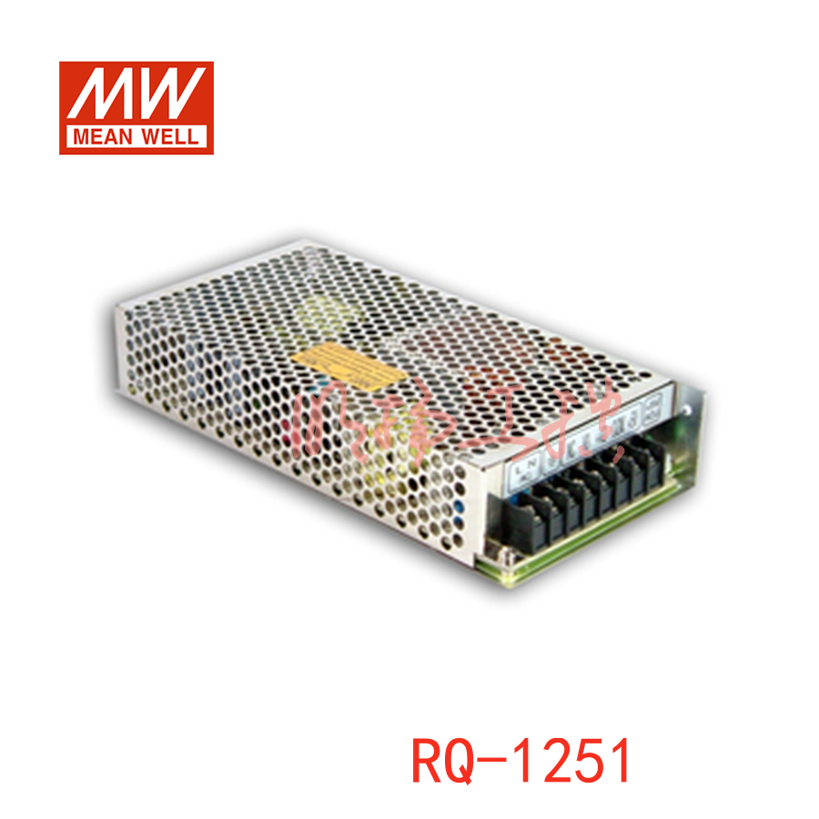 明纬电源 125W四组输出开关电源；RQ-125B；功率：120W输出电压：±5V/±12V输入电压：88-132VAC/176-264VAC