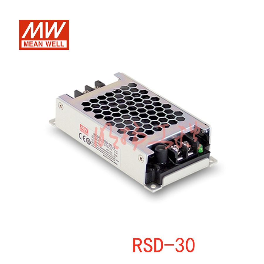 明纬电源 RSD开关电源；RSD-30L-24；功率：30W输出电压：24V输入电压：18-72VDC