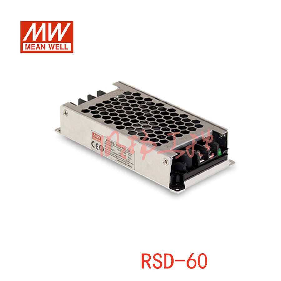 明纬电源 RSD开关电源;RSD-60L-12  功率：60W输出电压：12V输入电压：18-72VDC