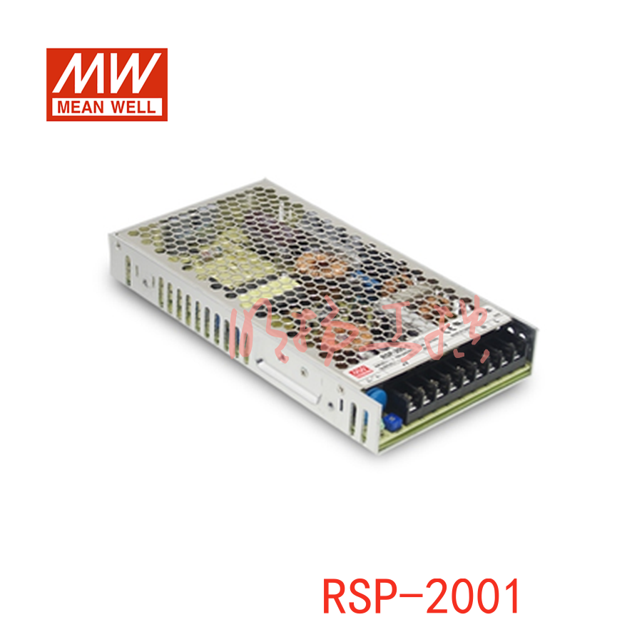 明纬电源 2000W单组输出电源供应器；RSP-2000-48；功率：2000W输出电压：48V输入电压：90-264VAC/127-370VDC