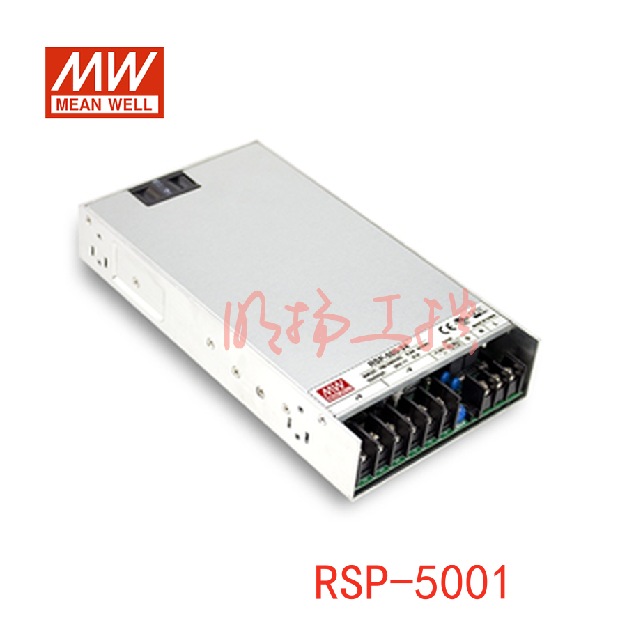 明纬电源 500W单组输出电源供应器；RSP-500-24；功率：500W输出电压：24V输入电压：85-264VAC/120-370VDC