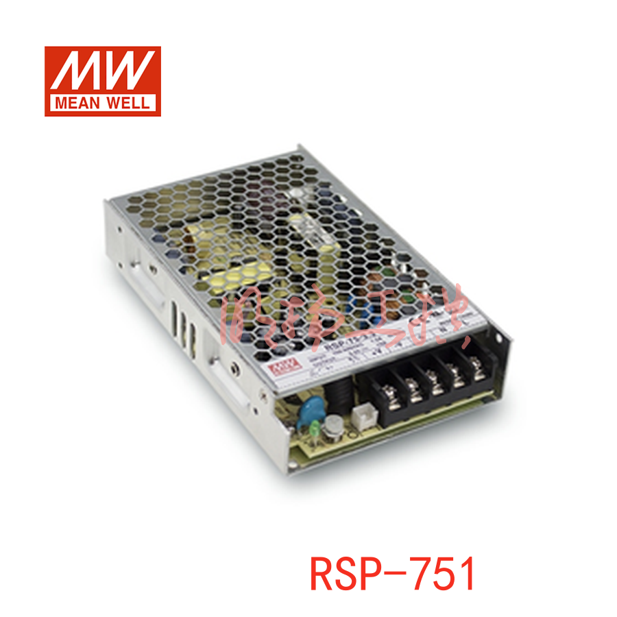 明纬电源 750W单组输出电源供应器；RSP-750-24；功率：750W输出电压：24V输入电压：90-264VAC/127-370VDC