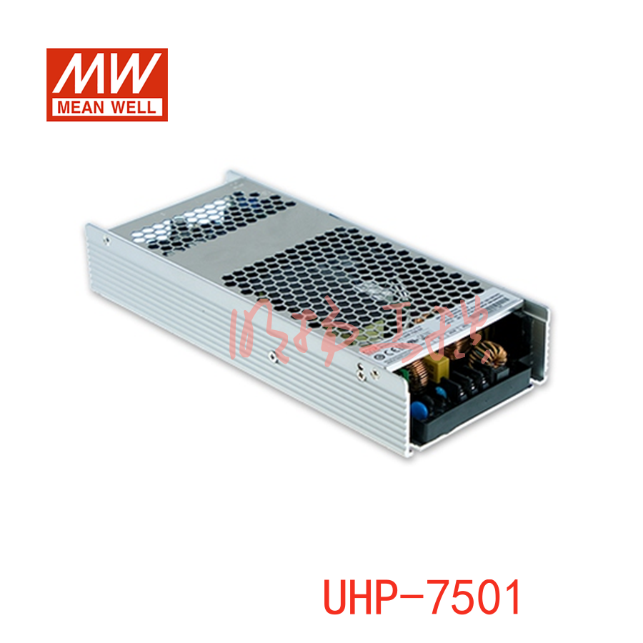 明纬电源 750W超薄型带有PFC功能电源；UHP-750-24；功率：750W输出电压：24V输入电压：90-264VAC/127-370VDC