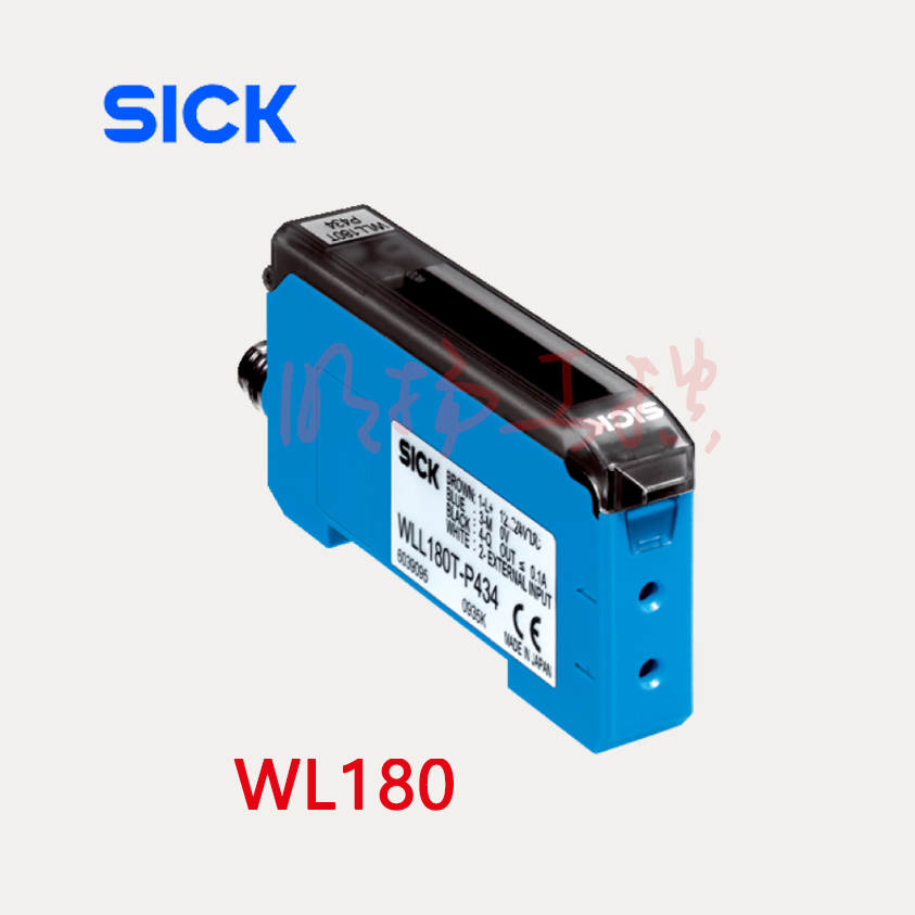 SICK西克光纤传感器WLL180T-E434 背景抑制