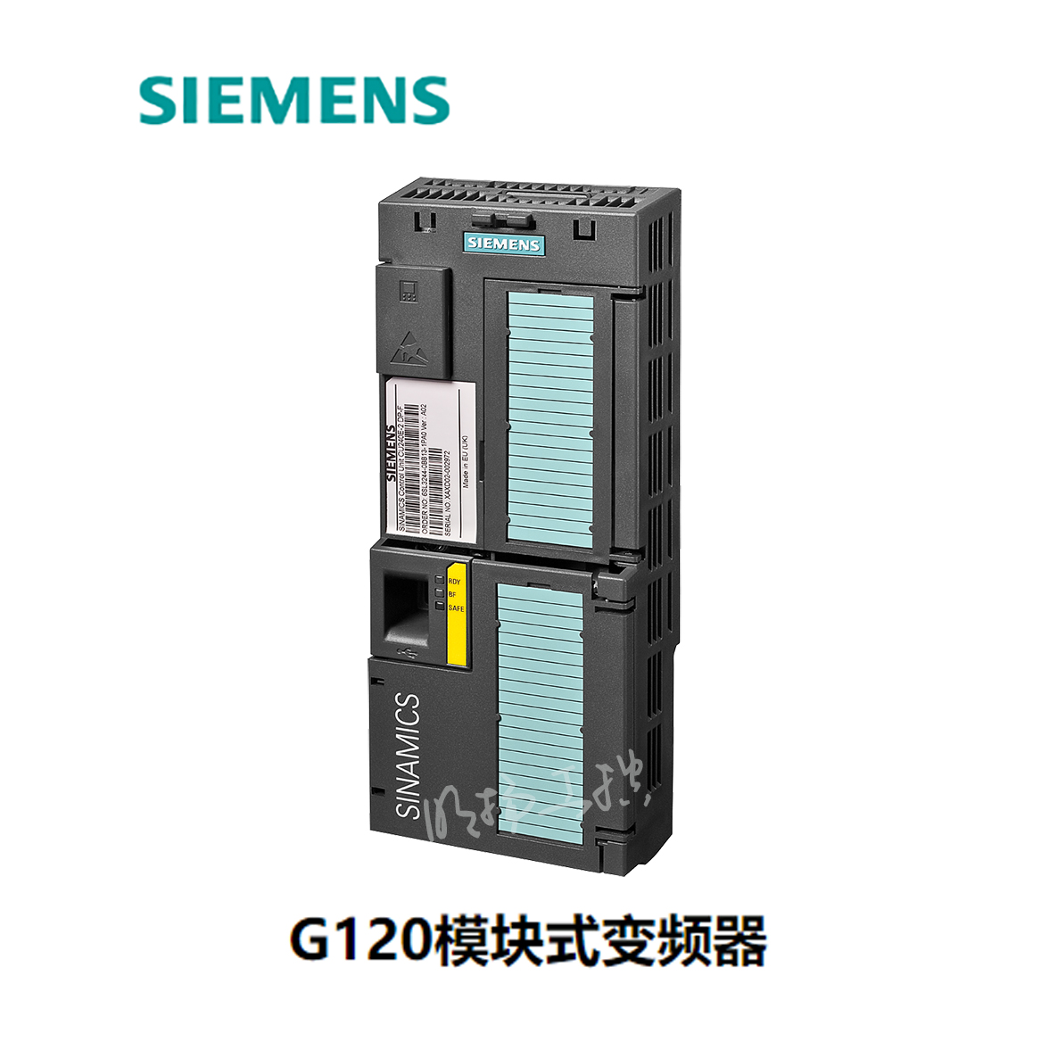 西门子变频器 带斩波器 0.37kW 轻载:0.55kW  6SL3210-1PE11-8UL1  三相380-480VAC ，防护等级;IP20