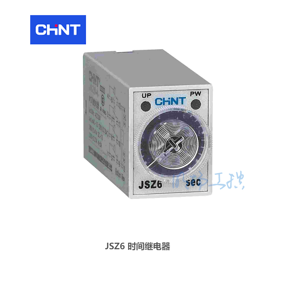 正泰 时间继电器；JSZ6-2 30s AC220V 系列：JSZ6供电电压：AC220V延时时间范围：3s-30s功能(延时类型)：通电延时  正泰时间继电器  订货号：710039512104220